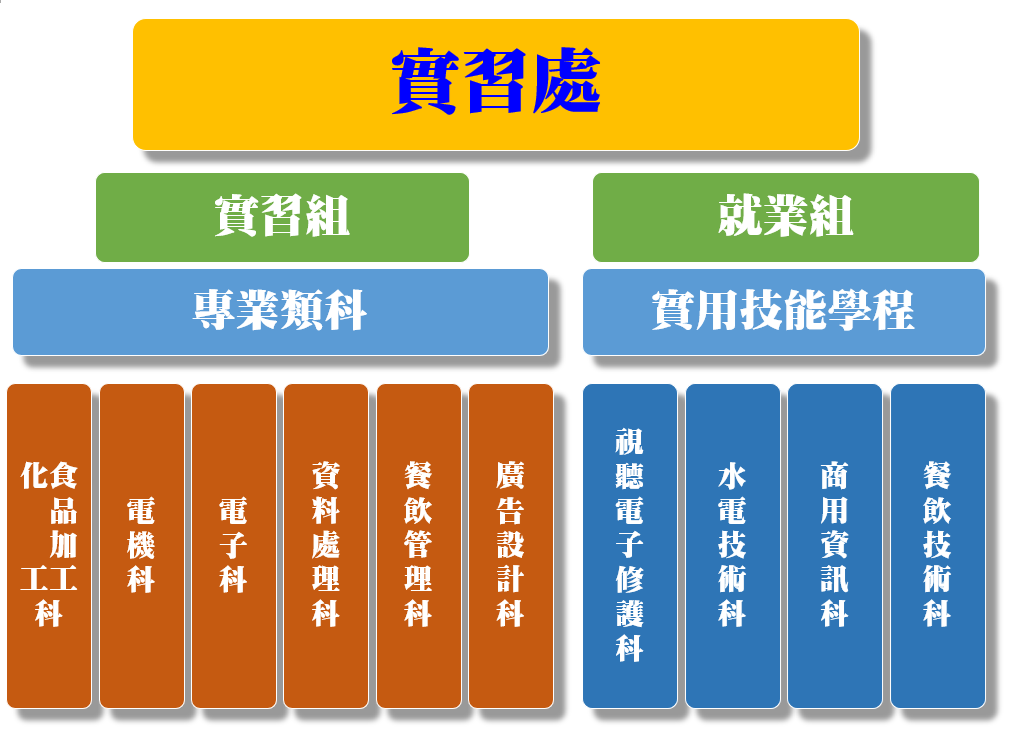 實習處組織圖